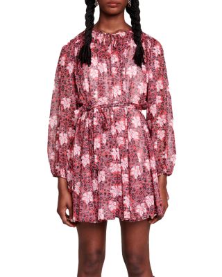 Maje - Ribaby Printed Mini Dress