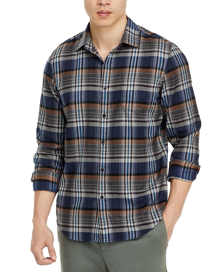 The Men's Store at Bloomingdale's - Regular Fit Long Sleeve Check Flannel Shirt