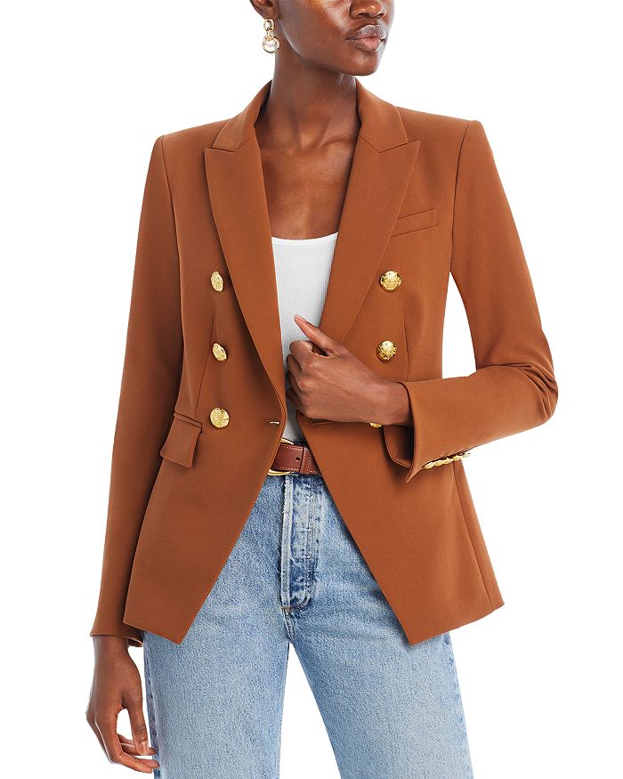 Veronica Beard Miller Dickey Double Breasted Jacket - 100% Exclusive ...