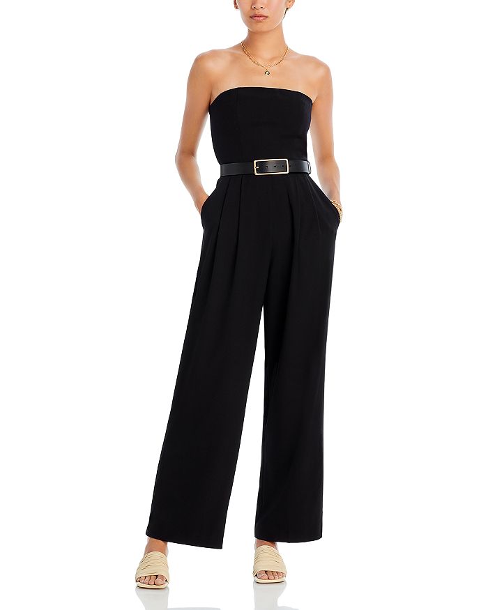 WAYF Lexie Strapless Jumpsuit Bloomingdale s