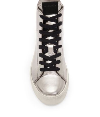 Women's Tana Metallic Lace Up High Top Sneakers