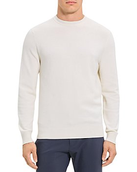 Theory - Datter Stretch Textured  Crewneck Sweater