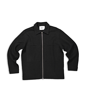 NN07 Isak Merino Wool Full Zip Shirt Jacket
