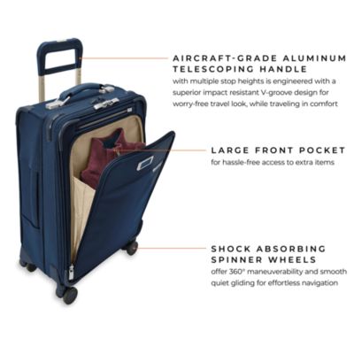 Baseline Essential Carry On Spinner Suitcase