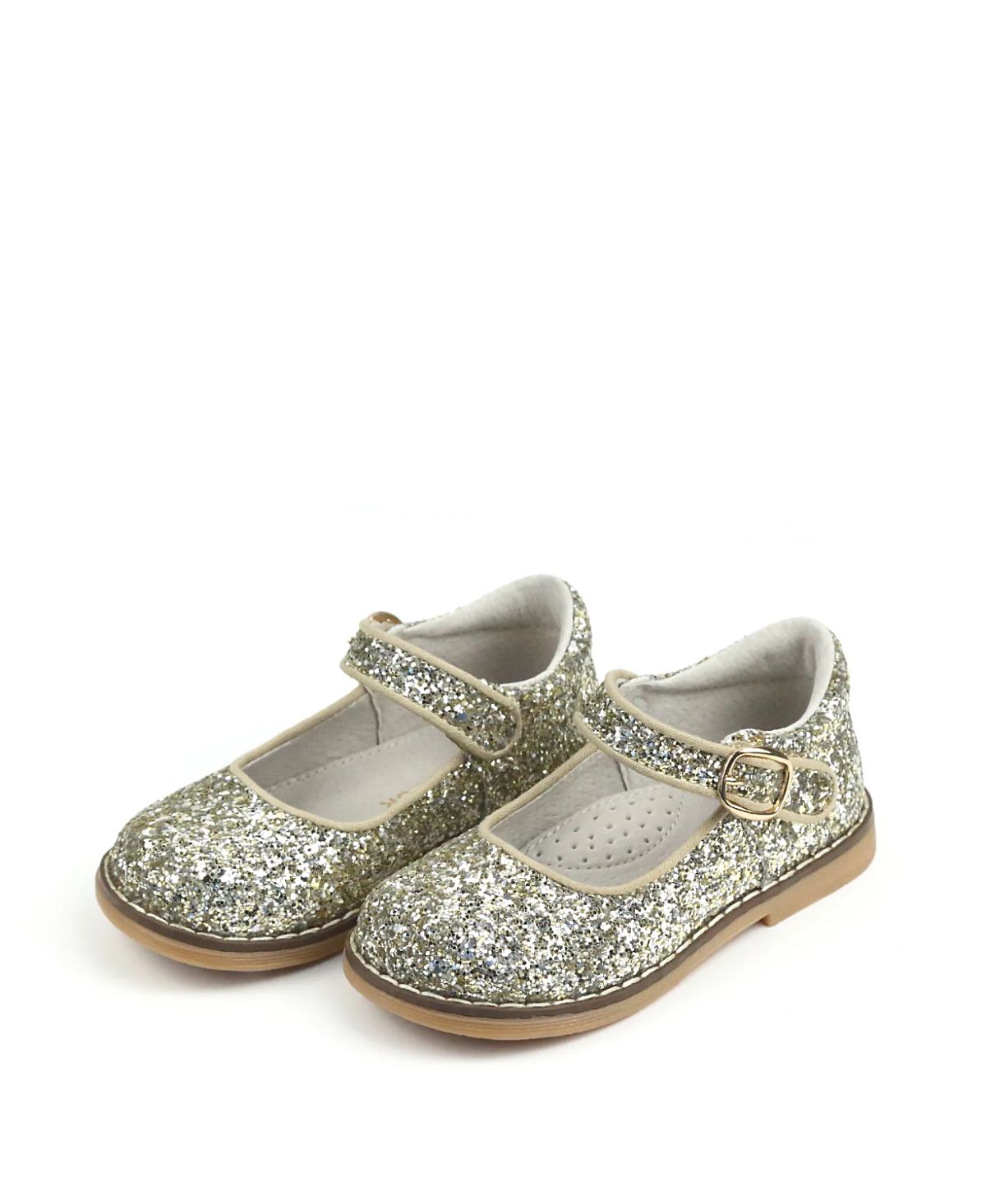 L'Amour Shoes Natasha Glitter Mary Jane - Little Kid