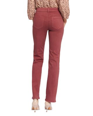 Marilyn High Rise Straight Jeans 
