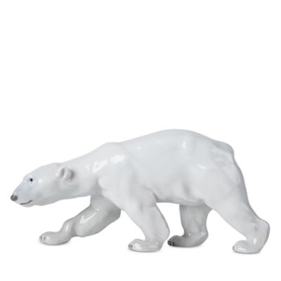 Polar Bear Walking Figurine 