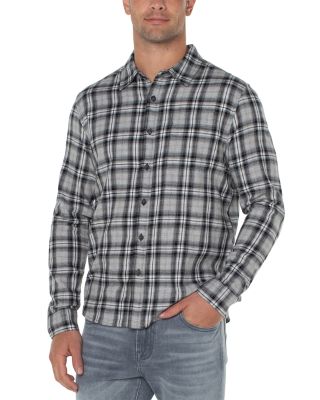 Button Front Long Sleeve Shirt