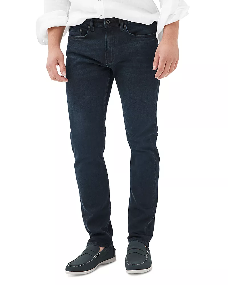 Rodd & Gunn Weston Straight Leg Jeans in Blue Black