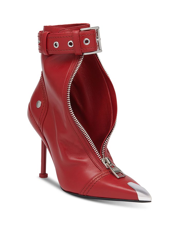 Alexander mcqueen women boots deals