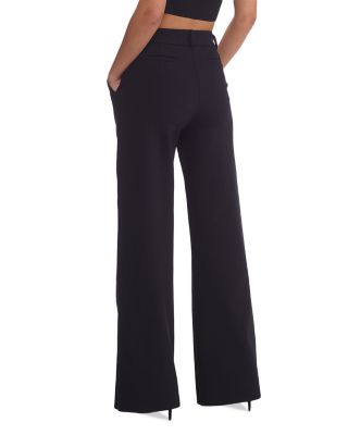 Neoprene CEO Wide Leg Pants