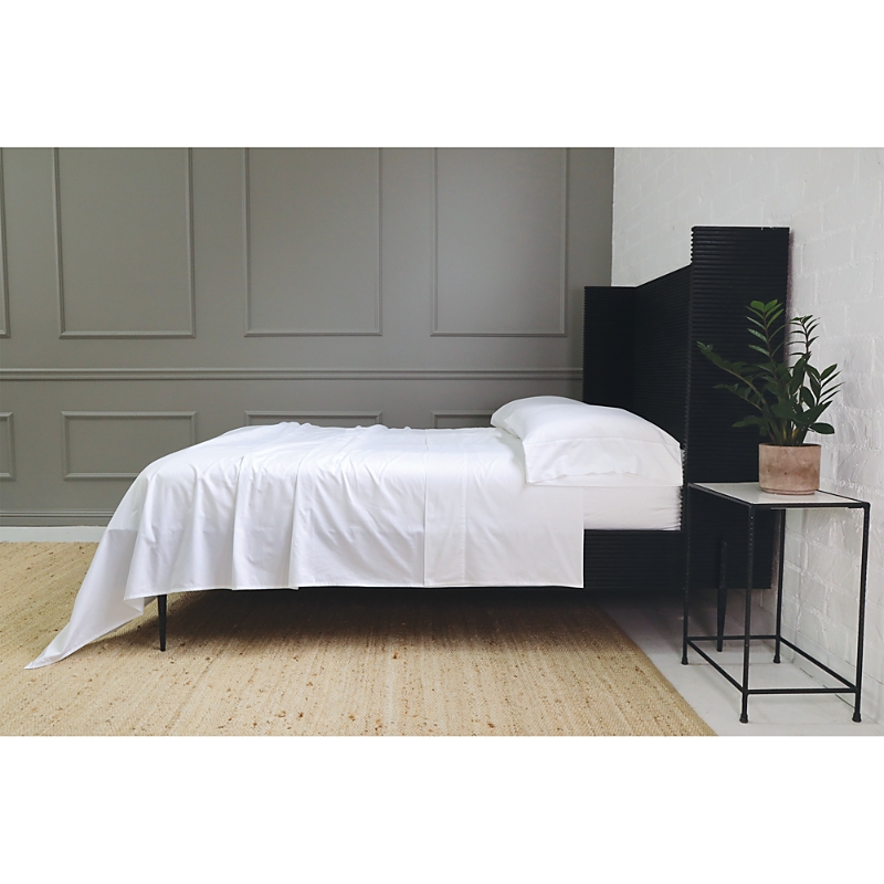 Pom Pom At Home Classico Cotton Sheet Collection In White