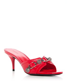Balenciaga - Women's Cagole High Heel Mule Sandals