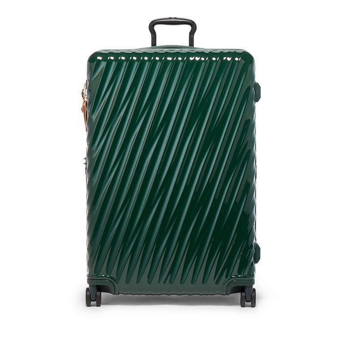 Shop Tumi 19 Degree Extended Trip Expandable 4-wheel Packing Case In Glossy Hunter Green