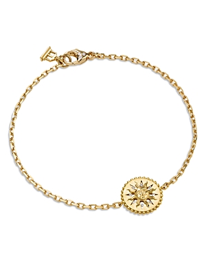 Shop Temple St Clair 18k Yellow Gold & Diamond Orbit Link Bracelet