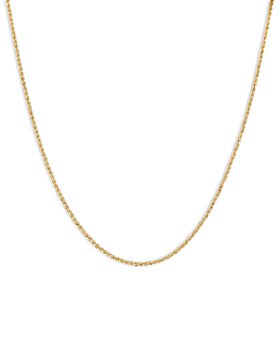 Bloomingdale's - Children's Rope Chain Necklace in 14K Yellow Gold, 13"