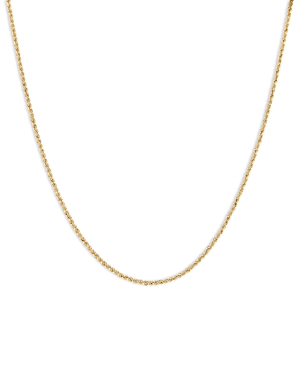 Bloomingdale's Children's Rope Chain Necklace In 14k Yellow Gold, 13"