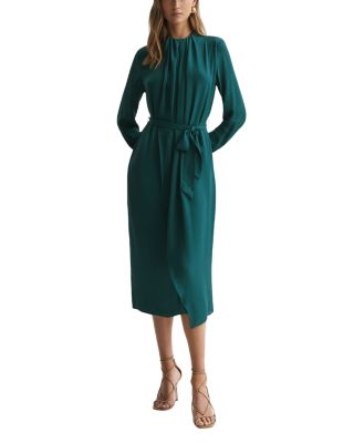 REISS - Phoenix Drape Neck Dress