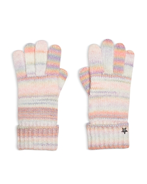 Shop Jocelyn Space Dyed Knit Gloves In Multi