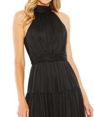 Halter Tiered Gown