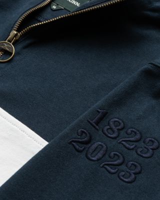 Donnybrook Cotton Classic Fit Quarter Zip Sweatshirt 