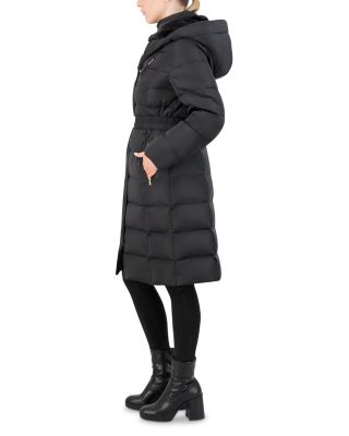 Belted Puffer Coat