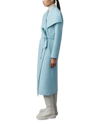 Mai Lightweight Wrap Wool Coat