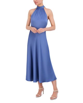 BCBGMAXAZRIA Halter Cocktail Dress | Bloomingdale's