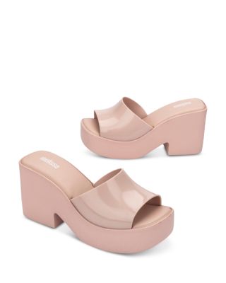 Women's Posh AD Slip On Platform High Heel Sandals