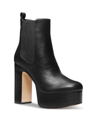 michael kors platform booties