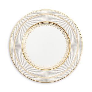 Wedgwood Anthemion Grey Dinner Plate In Multi