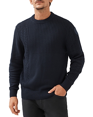 Shop Rodd & Gunn Gowanbridge Knit Sweater In Midnight