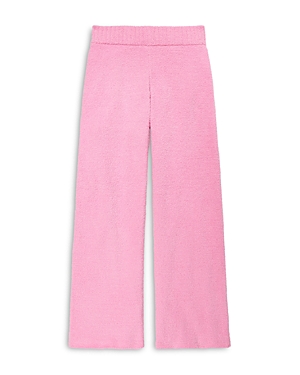 Shop Ugg Terri Cozy Knit Wide Leg Pants In Pink Meadow