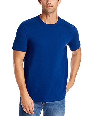 Shop Theory Essential Crewneck Short Sleeve Tee In Estate Blue