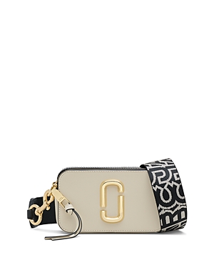 Shop Marc Jacobs The Snapshot In Cloud White Multi/gold