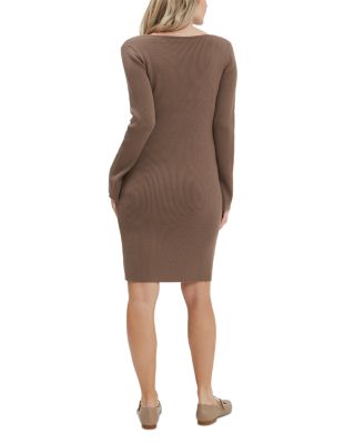 Hudson Ribbed Sweater Dress