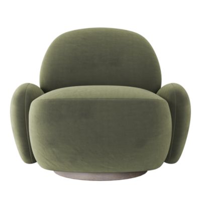 Layla Fabric Swivel Chair