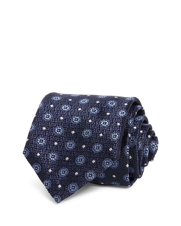 Canali Floral Medallion Silk Classic Tie | Bloomingdale's