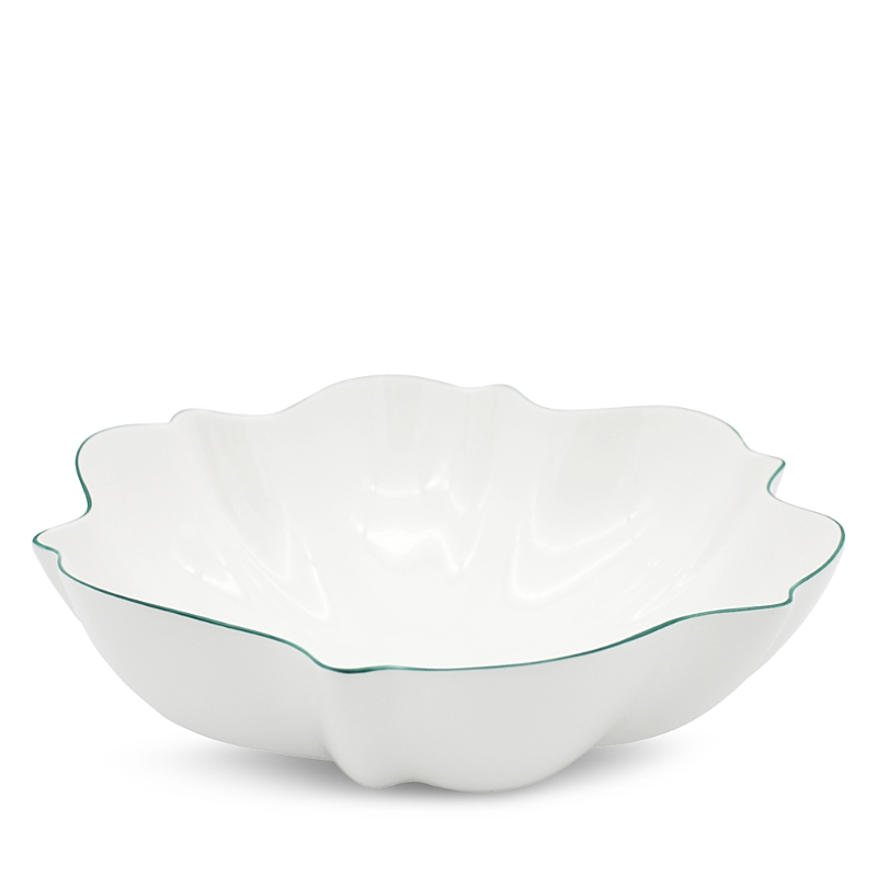 Twig New York Amelie Serving Salad Bowl In Green/white
