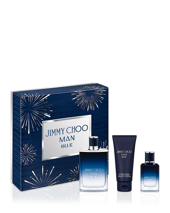 Jimmy Choo Man Blue Eau de Toilette 3Piece Gift Set (180 value