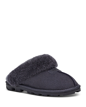 Shop Ugg Women's Coquette Shearling Slippers In Eve Blue
