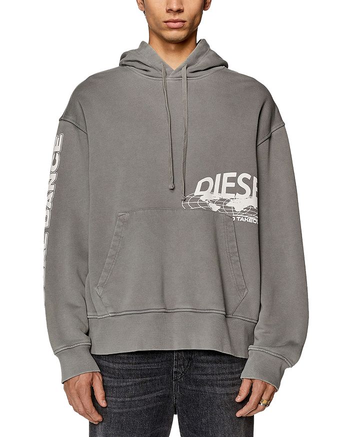 Diesel Macs Long Sleeve Graphic Hoodie | Bloomingdale's