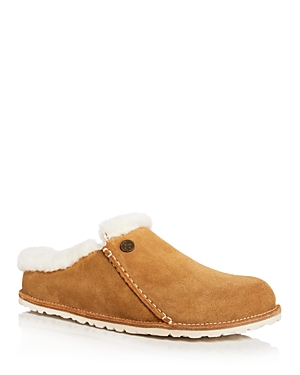 Birkenstock Women's Zermatt Shearling Clog Slippers In Mink