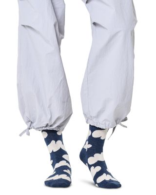 Cloudy Crew Socks
