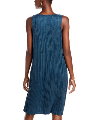 green emerald velvet dress Eileen Fisher main image 0
