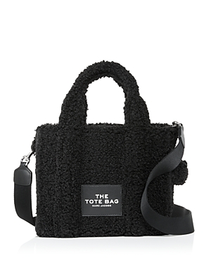 Shop Marc Jacobs The Teddy Small Tote Bag In Black