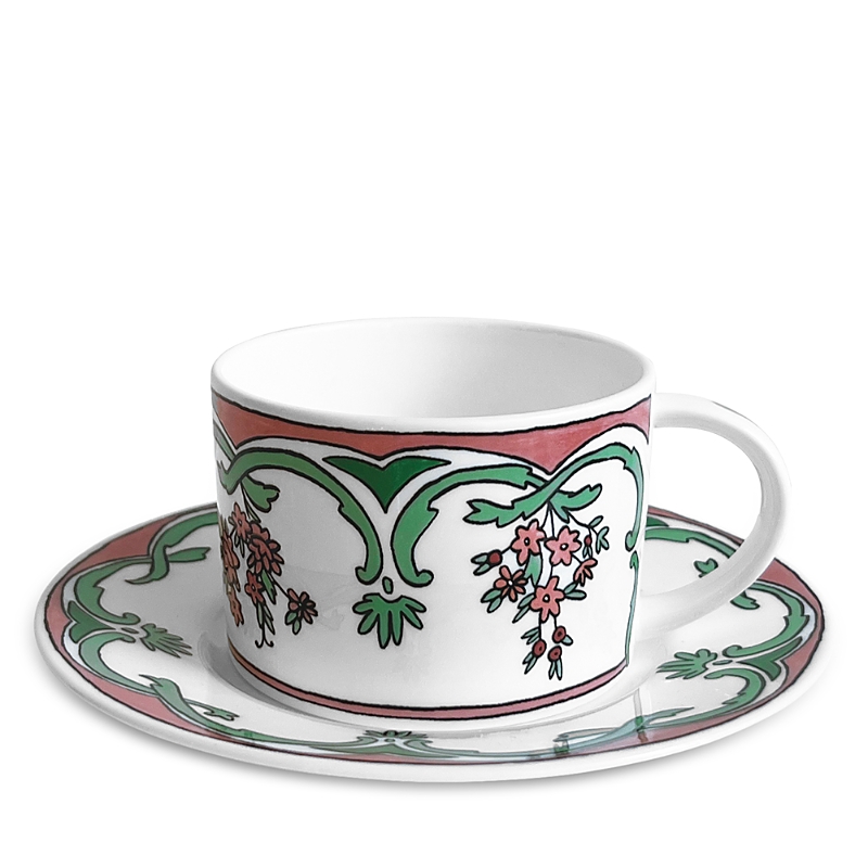 Prouna Twig New York Always Marie Cup And Saucer In Multi