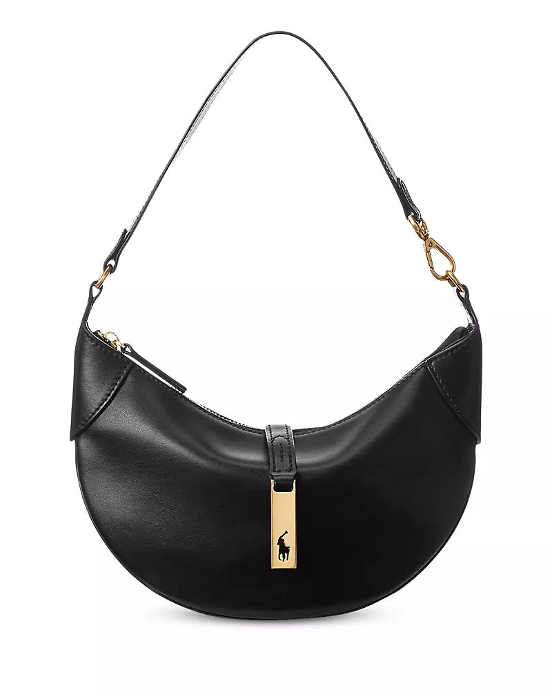 Polo Ralph Lauren Polo Id Mini Shoulder Bag in Black