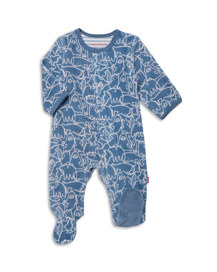 ME Unisex Arctic Friends Velour Footie Baby Bloomingdale's
