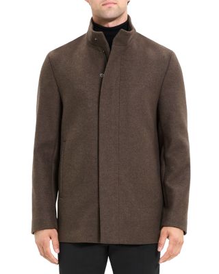 Theory Clarence Wool Melton Coat | Smart Closet